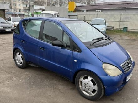 Синий Мерседес А класс, объемом двигателя 1.7 л и пробегом 10 тыс. км за 750 $, фото 1 на Automoto.ua