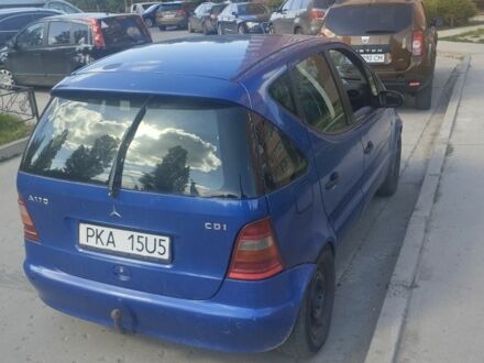 Мерседес А клас 2001 у Сумах на Automoto.ua Синій Мерседес А клас, об'ємом двигуна 1.5 л та пробігом 327 тис. км за 1700 $, фото 1 на Automoto.ua