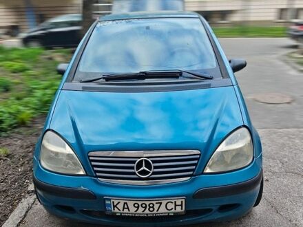 Синій Мерседес А клас, об'ємом двигуна 1.6 л та пробігом 350 тис. км за 2900 $, фото 1 на Automoto.ua