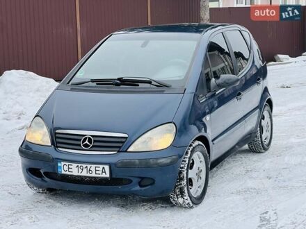 Синий Мерседес А класс, объемом двигателя 1.7 л и пробегом 366 тыс. км за 2650 $, фото 1 на Automoto.ua