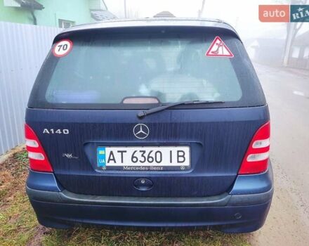 Синій Мерседес А клас, об'ємом двигуна 1.6 л та пробігом 200 тис. км за 4500 $, фото 1 на Automoto.ua