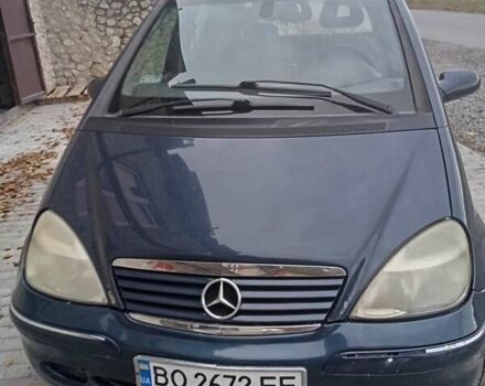 Мерседес А класс 2001 в Тернополе на Automoto.ua Синий Мерседес А класс, объемом двигателя 1.4 л и пробегом 239 тыс. км за 2500 $, фото 1 на Automoto.ua