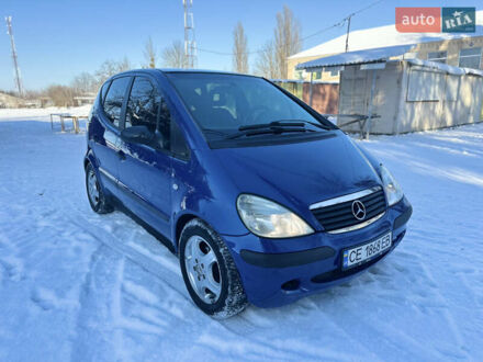 Синий Мерседес А класс, объемом двигателя 1.7 л и пробегом 340 тыс. км за 3050 $, фото 1 на Automoto.ua