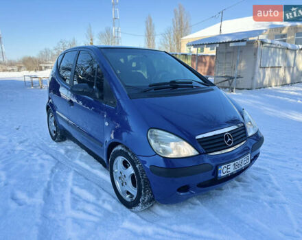 Синий Мерседес А класс, объемом двигателя 1.7 л и пробегом 340 тыс. км за 3050 $, фото 1 на Automoto.ua