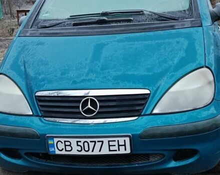 Синий Мерседес А класс, объемом двигателя 1.69 л и пробегом 270 тыс. км за 3800 $, фото 1 на Automoto.ua