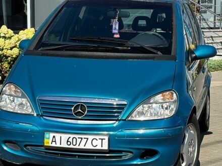 Синій Мерседес А клас, об'ємом двигуна 1.6 л та пробігом 122 тис. км за 2999 $, фото 1 на Automoto.ua