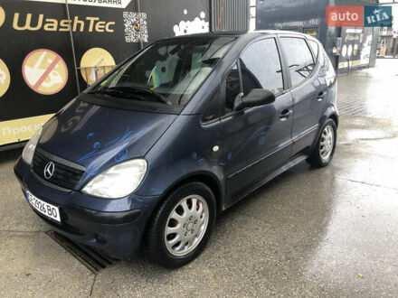 Мерседес А клас 2002 у Чернівцях на Automoto.ua Синій Мерседес А клас, об'ємом двигуна 1.69 л та пробігом 220 тис. км за 4000 $, фото 1 на Automoto.ua