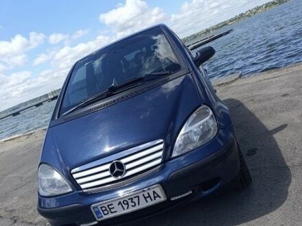 Мерседес А класс 2002 в Николаеве на Automoto.ua Синий Мерседес А класс, объемом двигателя 1.7 л и пробегом 239 тыс. км за 3800 $, фото 1 на Automoto.ua