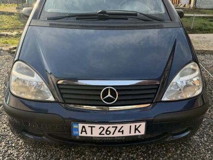 Синій Мерседес А клас, об'ємом двигуна 1.4 л та пробігом 184 тис. км за 5500 $, фото 1 на Automoto.ua