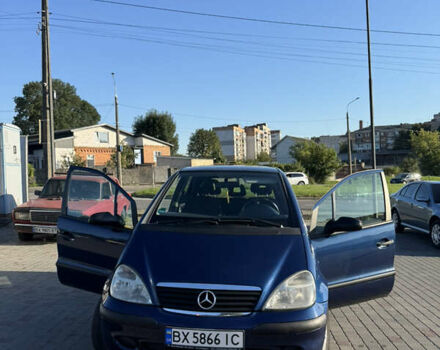 Синій Мерседес А клас, об'ємом двигуна 1.4 л та пробігом 222 тис. км за 2850 $, фото 1 на Automoto.ua
