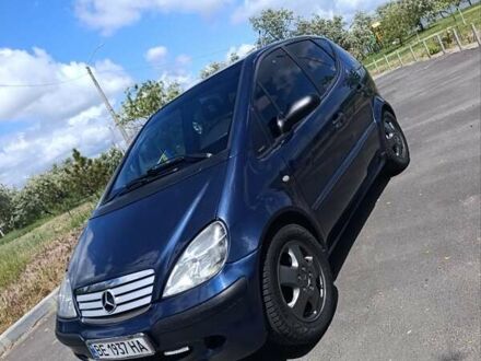 Синій Мерседес А клас, об'ємом двигуна 1.69 л та пробігом 243 тис. км за 4700 $, фото 1 на Automoto.ua