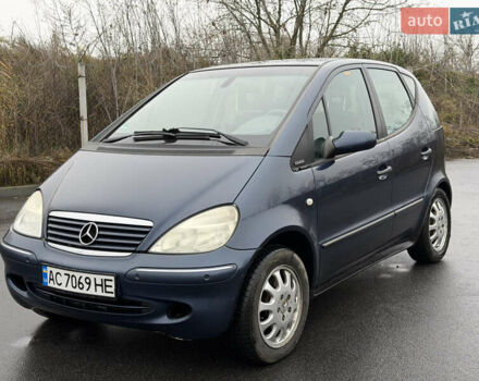 Синій Мерседес А клас, об'ємом двигуна 1.6 л та пробігом 173 тис. км за 2500 $, фото 1 на Automoto.ua