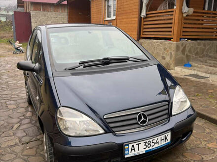 Синій Мерседес А клас, об'ємом двигуна 1.69 л та пробігом 373 тис. км за 3350 $, фото 1 на Automoto.ua