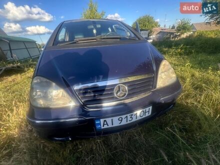 Синій Мерседес А клас, об'ємом двигуна 1.69 л та пробігом 282 тис. км за 5500 $, фото 1 на Automoto.ua