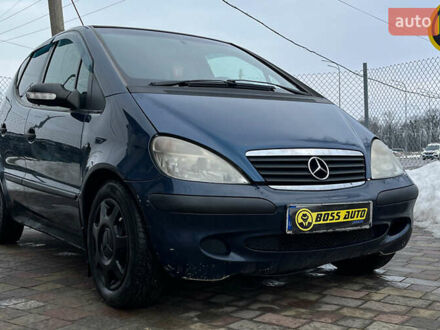 Синий Мерседес А класс, объемом двигателя 1.69 л и пробегом 356 тыс. км за 3900 $, фото 1 на Automoto.ua