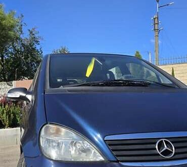Синій Мерседес А клас, об'ємом двигуна 1.69 л та пробігом 231 тис. км за 3600 $, фото 1 на Automoto.ua