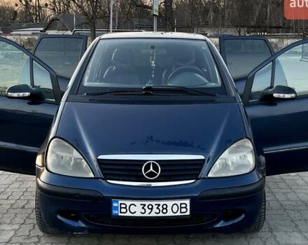 Синий Мерседес А класс, объемом двигателя 1.7 л и пробегом 267 тыс. км за 4000 $, фото 1 на Automoto.ua