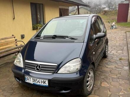 Синий Мерседес А класс, объемом двигателя 1.69 л и пробегом 373 тыс. км за 3650 $, фото 1 на Automoto.ua