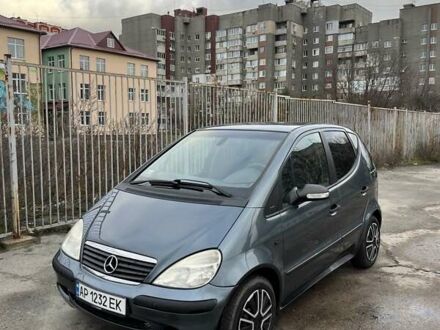 Синій Мерседес А клас, об'ємом двигуна 1.6 л та пробігом 154 тис. км за 3500 $, фото 1 на Automoto.ua