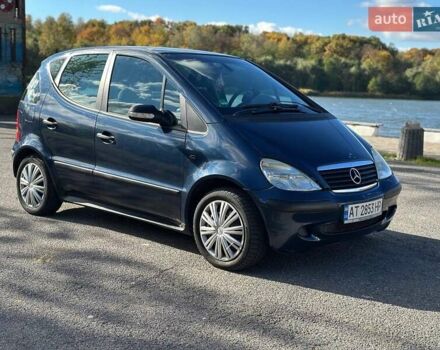 Синий Мерседес А класс, объемом двигателя 1.4 л и пробегом 156 тыс. км за 3600 $, фото 1 на Automoto.ua