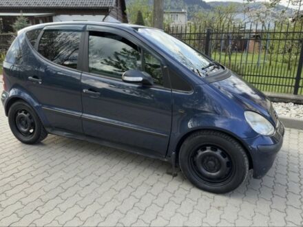 Мерседес А клас 2003 у Сколе на Automoto.ua Синій Мерседес А клас, об'ємом двигуна 1.69 л та пробігом 351 тис. км за 3000 $, фото 1 на Automoto.ua