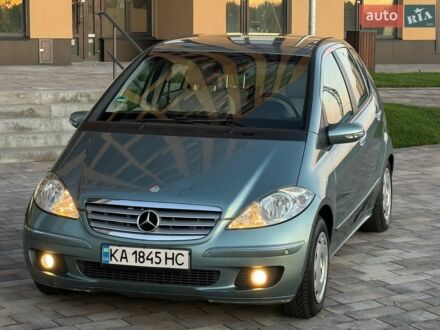 Синій Мерседес А клас, об'ємом двигуна 1.7 л та пробігом 147 тис. км за 5750 $, фото 1 на Automoto.ua