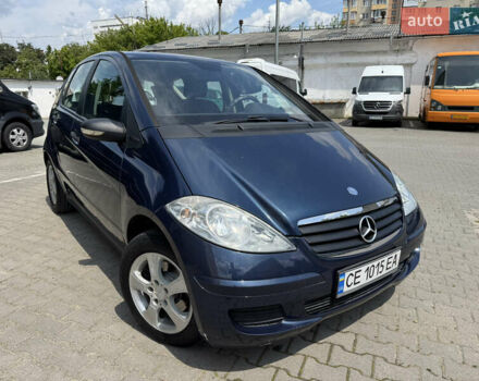 Синий Мерседес А класс, объемом двигателя 2 л и пробегом 174 тыс. км за 6700 $, фото 1 на Automoto.ua