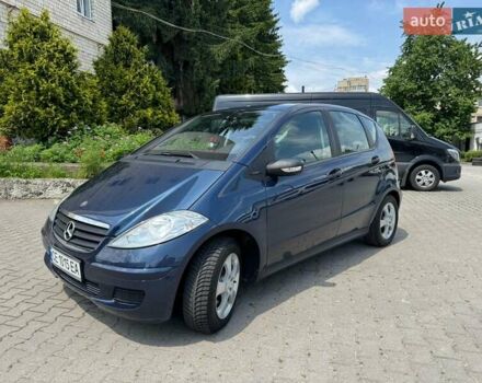 Синій Мерседес А клас, об'ємом двигуна 2 л та пробігом 174 тис. км за 6500 $, фото 1 на Automoto.ua