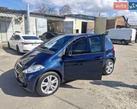 Синий Мерседес А класс, объемом двигателя 1.99 л и пробегом 270 тыс. км за 5300 $, фото 1 на Automoto.ua