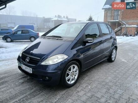 Синий Мерседес А класс, объемом двигателя 1.5 л и пробегом 198 тыс. км за 4350 $, фото 1 на Automoto.ua