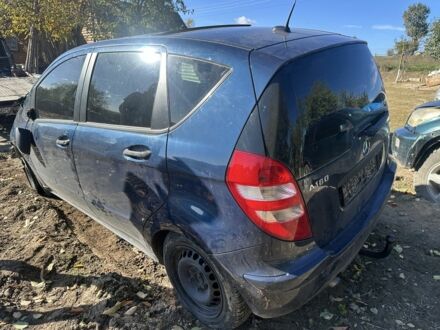 Синий Мерседес А класс, объемом двигателя 2 л и пробегом 220 тыс. км за 1773 $, фото 1 на Automoto.ua