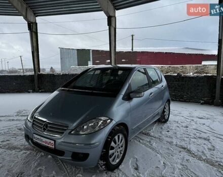 Синий Мерседес А класс, объемом двигателя 1.99 л и пробегом 226 тыс. км за 6599 $, фото 1 на Automoto.ua