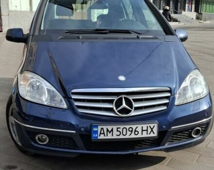 Синій Мерседес А клас, об'ємом двигуна 1.7 л та пробігом 150 тис. км за 7200 $, фото 1 на Automoto.ua