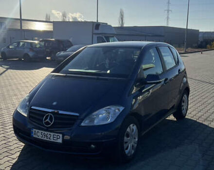 Синий Мерседес А класс, объемом двигателя 2 л и пробегом 260 тыс. км за 6500 $, фото 1 на Automoto.ua