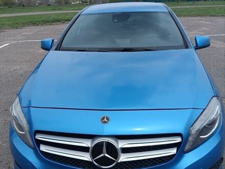 Синій Мерседес А клас, об'ємом двигуна 1.8 л та пробігом 132 тис. км за 14300 $, фото 1 на Automoto.ua