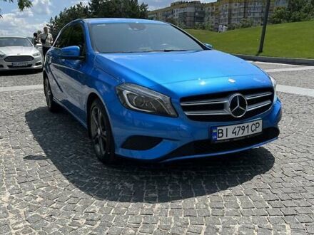 Мерседес А клас 2012 у Дніпро (Дніпропетровську) на Automoto.ua Синій Мерседес А клас, об'ємом двигуна 1.8 л та пробігом 94 тис. км за 16999 $, фото 1 на Automoto.ua