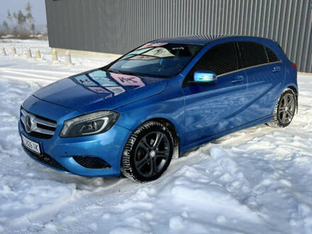 Синий Мерседес А класс, объемом двигателя 1.8 л и пробегом 130 тыс. км за 11550 $, фото 1 на Automoto.ua