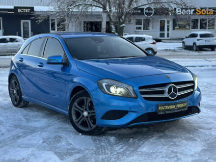 Синий Мерседес А класс, объемом двигателя 1.8 л и пробегом 132 тыс. км за 14500 $, фото 1 на Automoto.ua