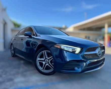 Синий Мерседес А класс, объемом двигателя 2 л и пробегом 27 тыс. км за 5450 $, фото 1 на Automoto.ua