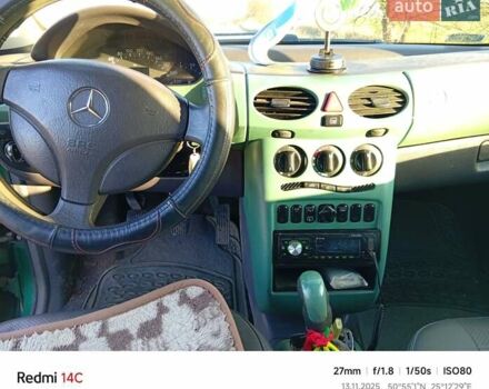 Зеленый Мерседес А класс, объемом двигателя 1.69 л и пробегом 350 тыс. км за 2500 $, фото 5 на Automoto.ua