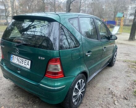 Зелений Мерседес А клас, об'ємом двигуна 1.6 л та пробігом 240 тис. км за 2700 $, фото 2 на Automoto.ua