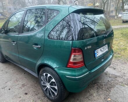 Зелений Мерседес А клас, об'ємом двигуна 1.6 л та пробігом 240 тис. км за 2700 $, фото 3 на Automoto.ua