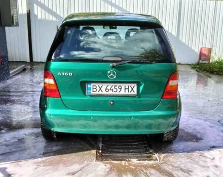 Зеленый Мерседес А класс, объемом двигателя 1.6 л и пробегом 200 тыс. км за 4000 $, фото 8 на Automoto.ua