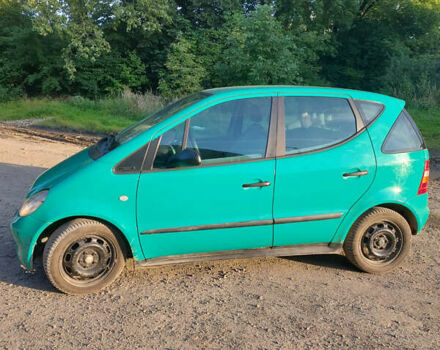 Зелений Мерседес А клас, об'ємом двигуна 1.4 л та пробігом 243 тис. км за 3100 $, фото 1 на Automoto.ua