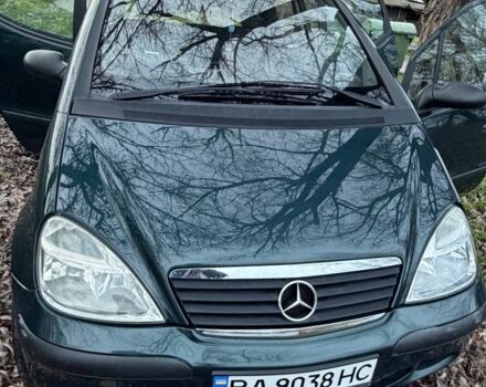 Зеленый Мерседес А класс, объемом двигателя 1.7 л и пробегом 178 тыс. км за 3800 $, фото 4 на Automoto.ua