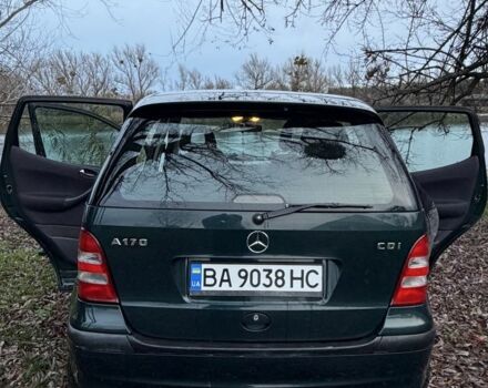 Зеленый Мерседес А класс, объемом двигателя 1.7 л и пробегом 178 тыс. км за 3800 $, фото 1 на Automoto.ua