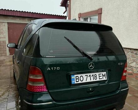Зеленый Мерседес А класс, объемом двигателя 1.7 л и пробегом 215 тыс. км за 3299 $, фото 2 на Automoto.ua