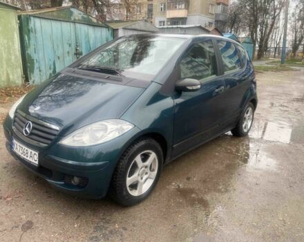 Зеленый Мерседес А класс, объемом двигателя 1.5 л и пробегом 169 тыс. км за 5000 $, фото 1 на Automoto.ua