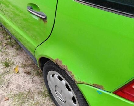 Зелений Мерседес А клас, об'ємом двигуна 1.6 л та пробігом 218 тис. км за 1900 $, фото 3 на Automoto.ua