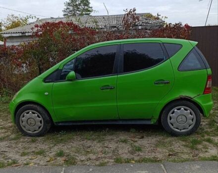 Зелений Мерседес А клас, об'ємом двигуна 1.6 л та пробігом 218 тис. км за 1900 $, фото 1 на Automoto.ua